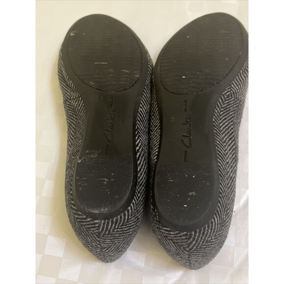 Womens Clark Artisan Slip On Size 9M Upper Layer Wool blend - Picture 5 of 8